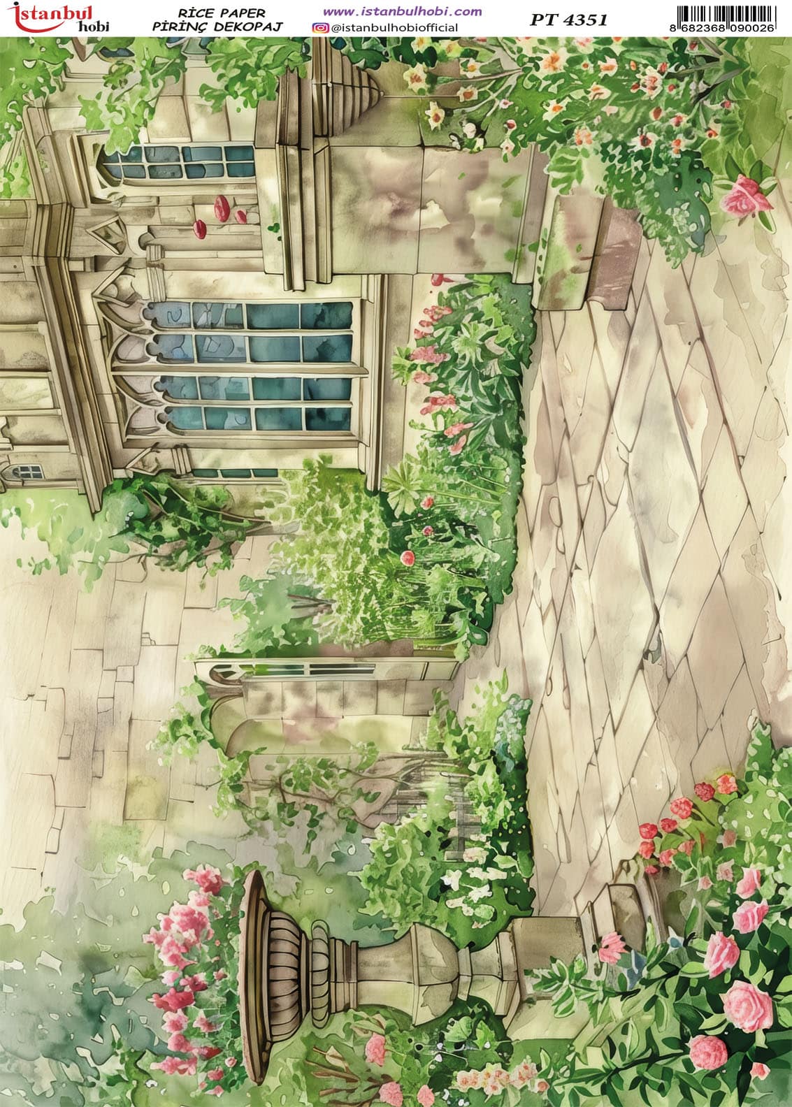 Pirinç Dekopaj Kağıdı-29x42 cm-PT4351 1 Pirinç Dekopaj Kağıdı-29X42 Cm-Pt4351