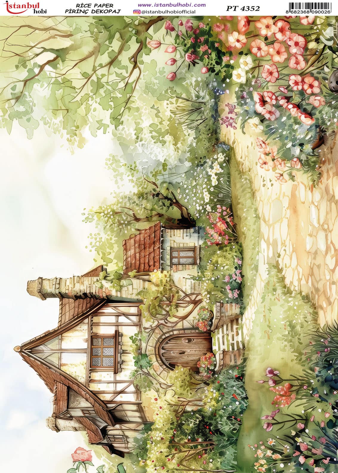 Pirinç Dekopaj Kağıdı-29x42 cm-PT4352 1 Pirinç Dekopaj Kağıdı-29X42 Cm-Pt4352