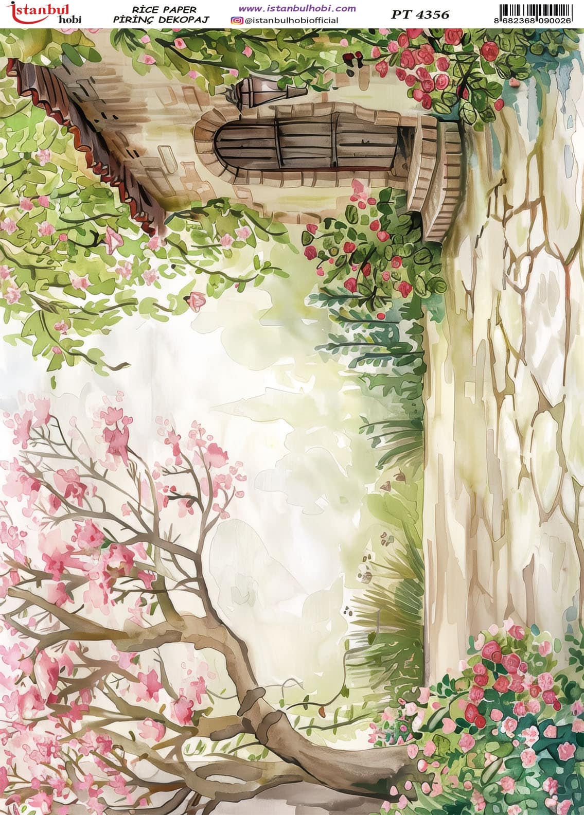 Pirinç Dekopaj Kağıdı-29x42 cm-PT4356 1 Pirinç Dekopaj Kağıdı-29X42 Cm-Pt4356