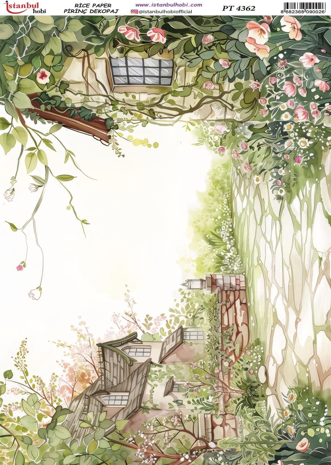 Pirinç Dekopaj Kağıdı-29x42 cm-PT4362 1 Pirinç Dekopaj Kağıdı-29X42 Cm-Pt4362