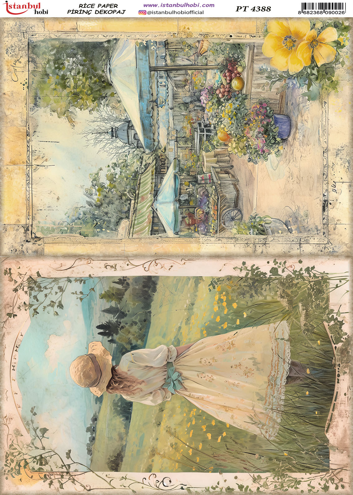 Pirinç Dekopaj Kağıdı-29x42 cm-PT4388 1 Pirinç Dekopaj Kağıdı-29X42 Cm-Pt4388