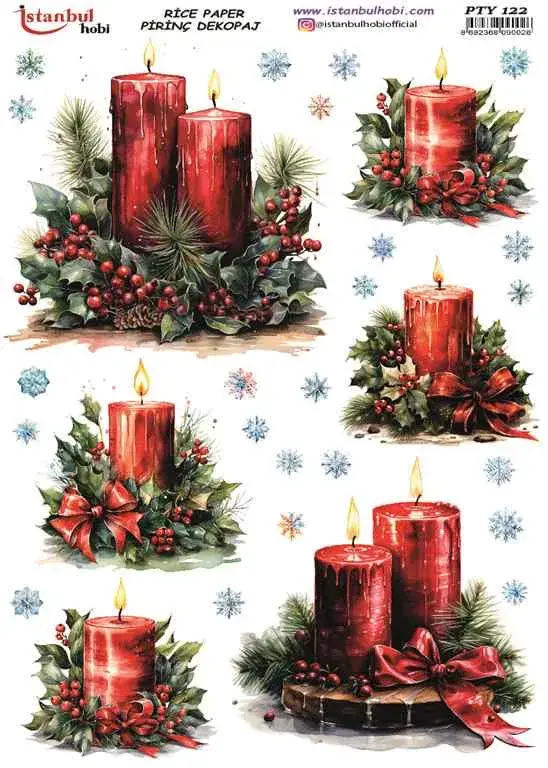 PTY122 | Pirinç Dekopaj Kağıdı (29x42 cm) 1 PTY122 | Pirinç Dekopaj Kağıdı (29x42 cm)