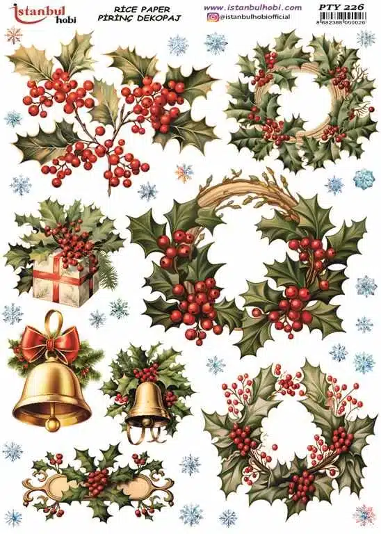 PTY226 | Pirinç Dekopaj Kağıdı (29x42 cm) 1 PTY226 | Pirinç Dekopaj Kağıdı (29x42 cm)