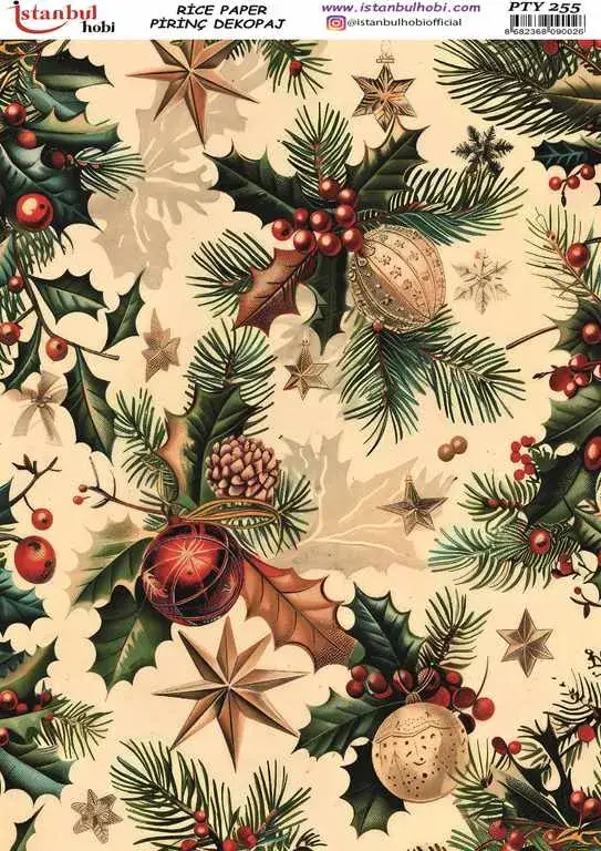 PTY255 | Pirinç Dekopaj Kağıdı (29x42 cm) 1 PTY255 | Pirinç Dekopaj Kağıdı (29x42 cm)