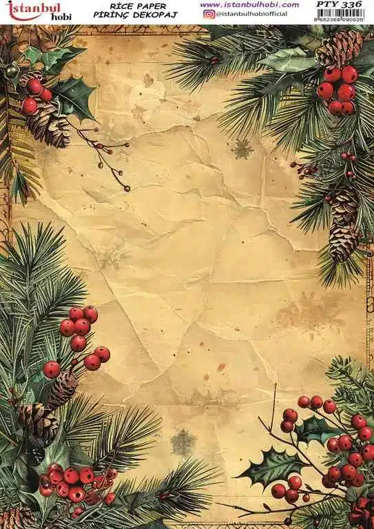 PTY336 | Pirinç Dekopaj Kağıdı (29x42 cm) 1 PTY336 | Pirinç Dekopaj Kağıdı (29x42 cm)