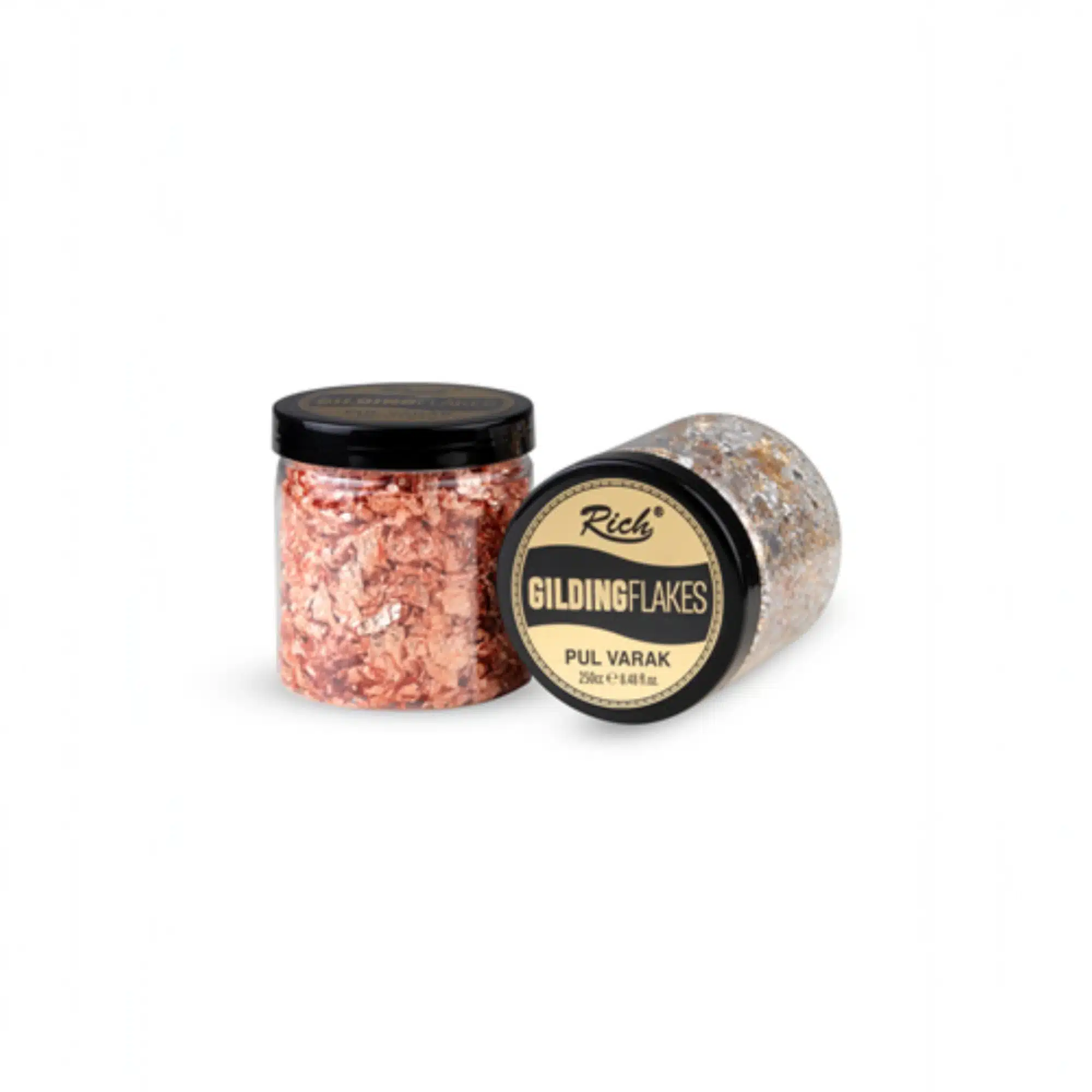 Rich Gilding Flakes Pul Varak 250 ml-Gül