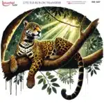 Ütü ile Rub On Transfer Kağıdı: Dekoratif Süsleme Kağıdı - RB587-İST | 30x30 cm