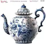 Ütü ile Rub On Transfer Kağıdı: Dekoratif Süsleme Kağıdı - RB665-İST | 30x30 cm