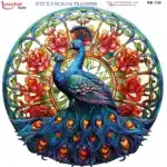 Ütü ile Rub On Transfer Kağıdı: Dekoratif Süsleme Kağıdı - RB730-İST | 30x30 cm