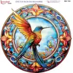 Ütü ile Rub On Transfer Kağıdı: Dekoratif Süsleme Kağıdı - RB755-İST | 30x30 cm