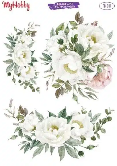 RB001-MH-Rub-On Transfer Kağıdı