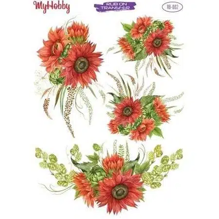 RB002-MH | Rub-On Transfer Kağıdı | 24x35,5 cm 1 RB002-MH-Rub-On Transfer Kağıdı