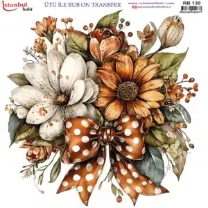 RB130- Ütü ile Rub-On Transfer Kağıdı