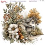 Ütü ile Rub On Transfer Kağıdı: Dekoratif Süsleme Kağıdı  - RB1009-İST | 30x30 cm