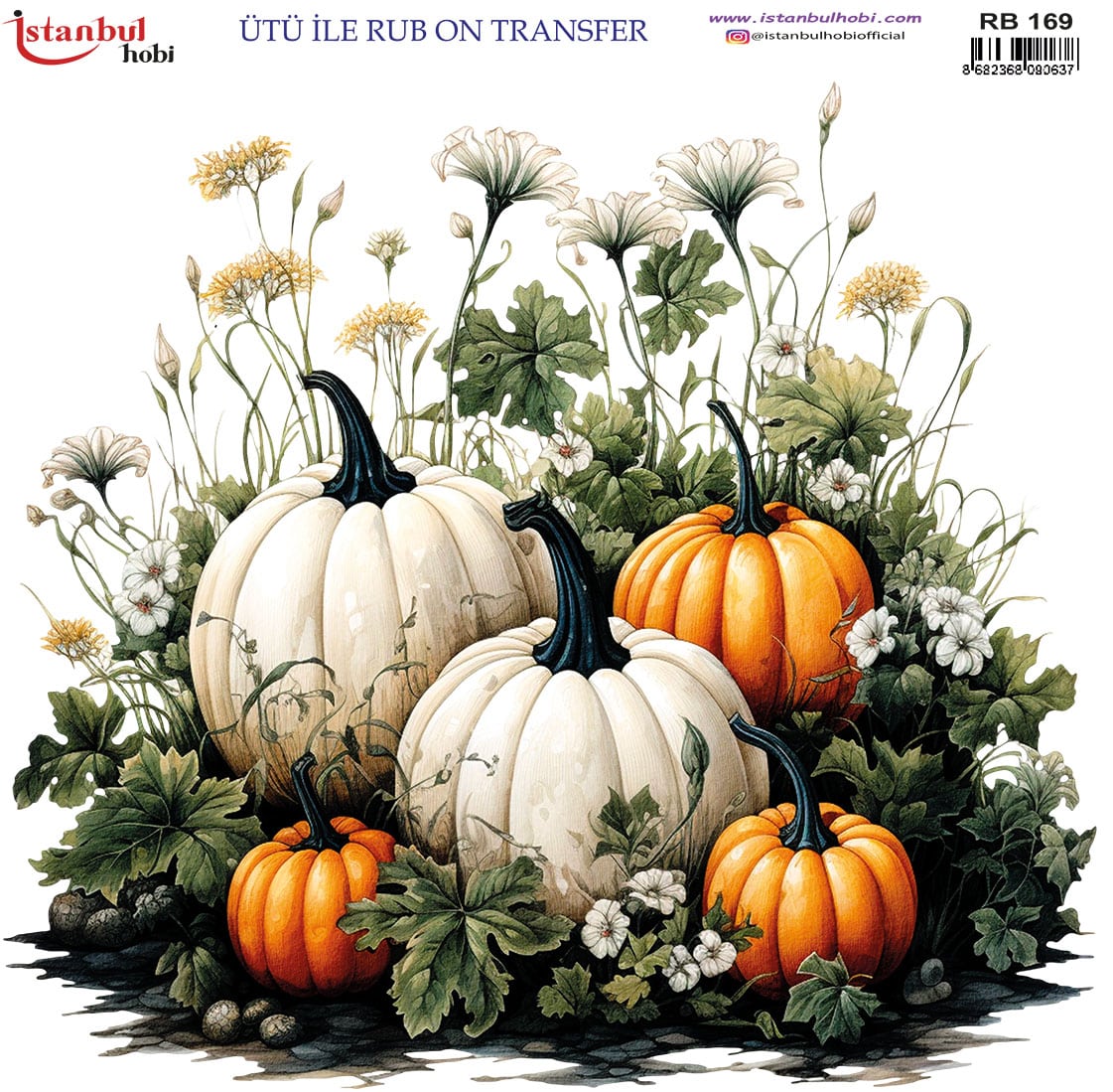 Ütü ile Rub On Transfer Kağıdı: Dekoratif Süsleme Kağıdı - RB169 | 30x30 cm 1 Ütü Ile Rub On Transfer Kağıdı: Dekoratif Süsleme Kağıdı - Rb169 | 30X30 Cm