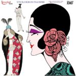 Ütü ile Rub On Transfer Kağıdı: Dekoratif Süsleme Kağıdı - RB348 | 30x30 cm