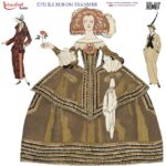 Ütü ile Rub On Transfer Kağıdı: Dekoratif Süsleme Kağıdı - RB349 | 30x30 cm