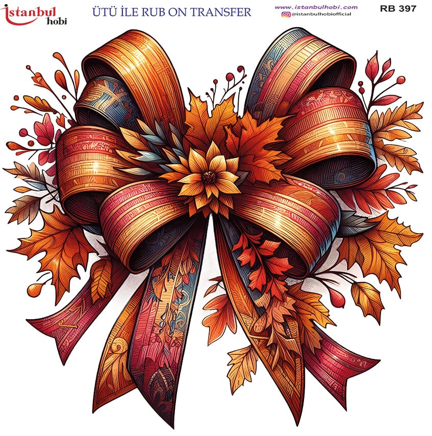 Ütü ile Rub On Transfer Kağıdı: Dekoratif Süsleme Kağıdı - RB397 | 30x30 cm 1 Ütü Ile Rub On Transfer Kağıdı: Dekoratif Süsleme Kağıdı - Rb397 | 30X30 Cm