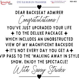 Ütü Ile Rub On Transfer Kağıdı: Dekoratif Süsleme Kağıdı - Rb463 | 30X30 Cm