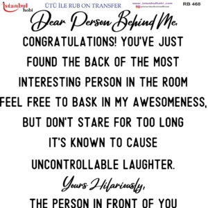 Ütü Ile Rub On Transfer Kağıdı: Dekoratif Süsleme Kağıdı - Rb468 | 30X30 Cm