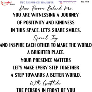 Ütü Ile Rub On Transfer Kağıdı: Dekoratif Süsleme Kağıdı - Rb469 | 30X30 Cm