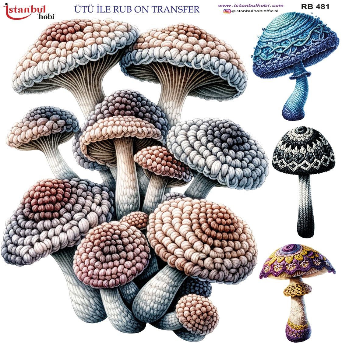 Ütü ile Rub On Transfer Kağıdı: Dekoratif Süsleme Kağıdı - RB481 | 30x30 cm 1 Ütü Ile Rub On Transfer Kağıdı: Dekoratif Süsleme Kağıdı - Rb481 | 30X30 Cm