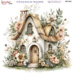 Ütü ile Rub On Transfer Kağıdı: Dekoratif Süsleme Kağıdı  - RB922-İST | 30x30 cm