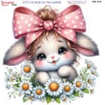 Ütü ile Rub On Transfer Kağıdı: Dekoratif Süsleme Kağıdı  - RB970-İST | 30x30 cm