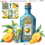 Ütü ile Rub On Transfer Kağıdı: Dekoratif Süsleme Kağıdı  - RB999-İST | 30x30 cm