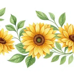 Ütü ile Bordür Rub On Transfer Kağıdı: Dekoratif Kenar Süsleme Kağıdı - RK145 | 150 cm