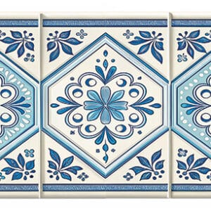 Ütü Ile Bordür Rub On Transfer Kağıdı: Dekoratif Kenar Süsleme Kağıdı - Rk112-İst | 150 Cm