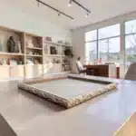 Yaprak desenli rölyef pano boyanabilir ahşap zemin dekoratif çerçeve atölye kiraz