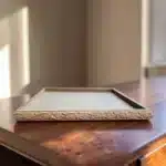 Çiçek Desenli Rölyef Pano: Boyanabilir Dekoratif Zemin