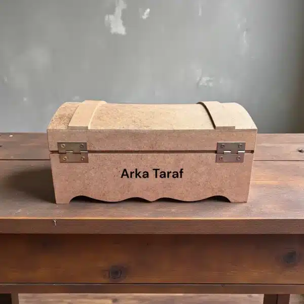 Dekoratif Ahşap Sandık Kutu: Anılarınızın Güvenli Limanı