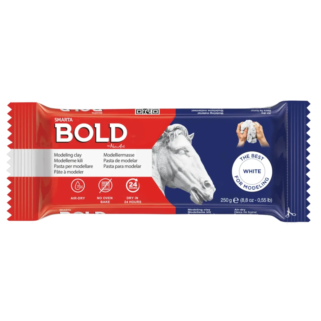 Smarta Bold Modelleme Kili-Beyaz-250 gr