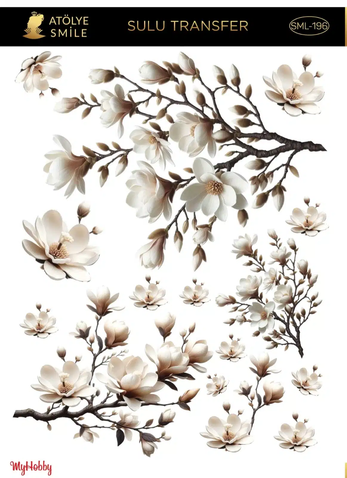 SML196 | Sulu Transfer Kağıdı-25x35 cm 1 Sml196 | Sulu Transfer Kağıdı-25X35 Cm