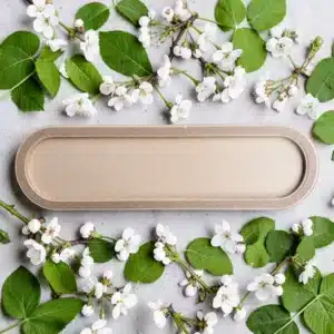 Top Ayaklı Uzun Ahşap Sunumluk: Sofralarınıza ve Dekorasyonunuza Zarif Bir Yükselti