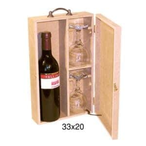 Ahşap Çanta Şaraplık