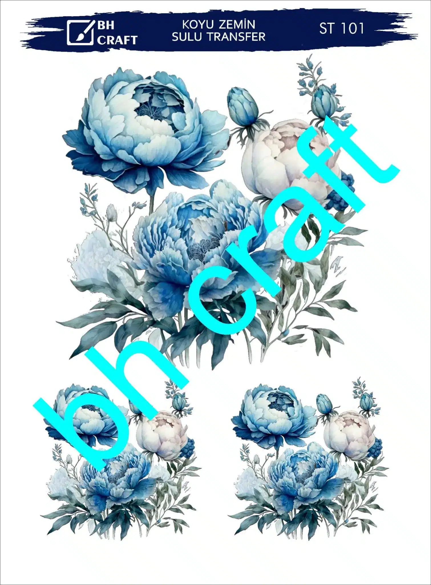 ST101-BH | Sulu Transfer Kağıdı (25x35 cm) 1 ST101-BH | Sulu Transfer Kağıdı (25x35 cm)