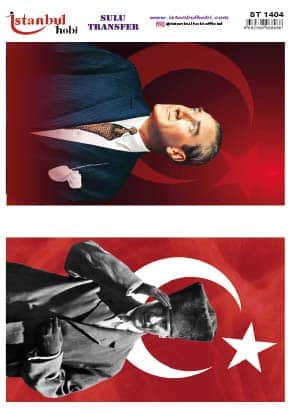 ST1404 | Sulu Transfer Kağıdı-25x35 cm 1 St1404 | Sulu Transfer Kağıdı-25X35 Cm