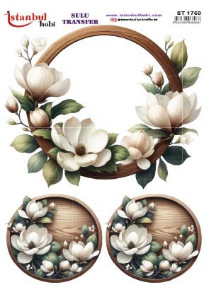ST1750 | Sulu Transfer Kağıdı-25x35 cm 1 St1750 | Sulu Transfer Kağıdı-25X35 Cm