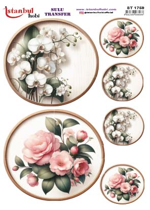 ST1759 | Sulu Transfer Kağıdı-25x35 cm 1 St1759 | Sulu Transfer Kağıdı-25X35 Cm