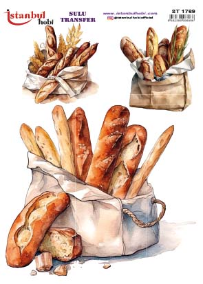 ST1769 | Sulu Transfer Kağıdı-25x35 cm 1 St1769 | Sulu Transfer Kağıdı-25X35 Cm