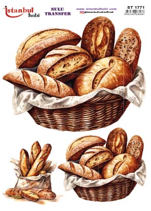 ST1771 | Sulu Transfer Kağıdı-25x35 cm 1 St1771 | Sulu Transfer Kağıdı-25X35 Cm