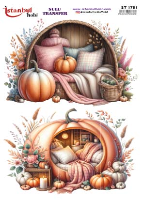 ST1781 | Sulu Transfer Kağıdı-25x35 cm 1 St1781 | Sulu Transfer Kağıdı-25X35 Cm