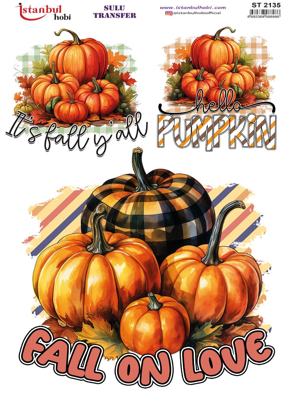 ST2135 | Sulu Transfer Kağıdı-25x35 cm 1 St2135 | Sulu Transfer Kağıdı-25X35 Cm