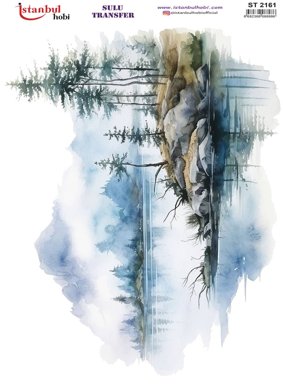 ST2161 | Sulu Transfer Kağıdı-25x35 cm 1 St2161 | Sulu Transfer Kağıdı-25X35 Cm
