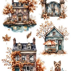 ST2233 | Sulu Transfer Kağıdı-25x35 cm