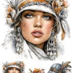 ST2249 | Sulu Transfer Kağıdı-25x35 cm