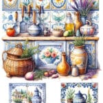 ST2276 | Sulu Transfer Kağıdı-25x35 cm